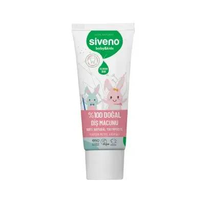 Siveno Natural Toothpaste for Children and Babies - 100% Natural Ingredients, Vegan & Cruelty-Free, Dermatologically Tested