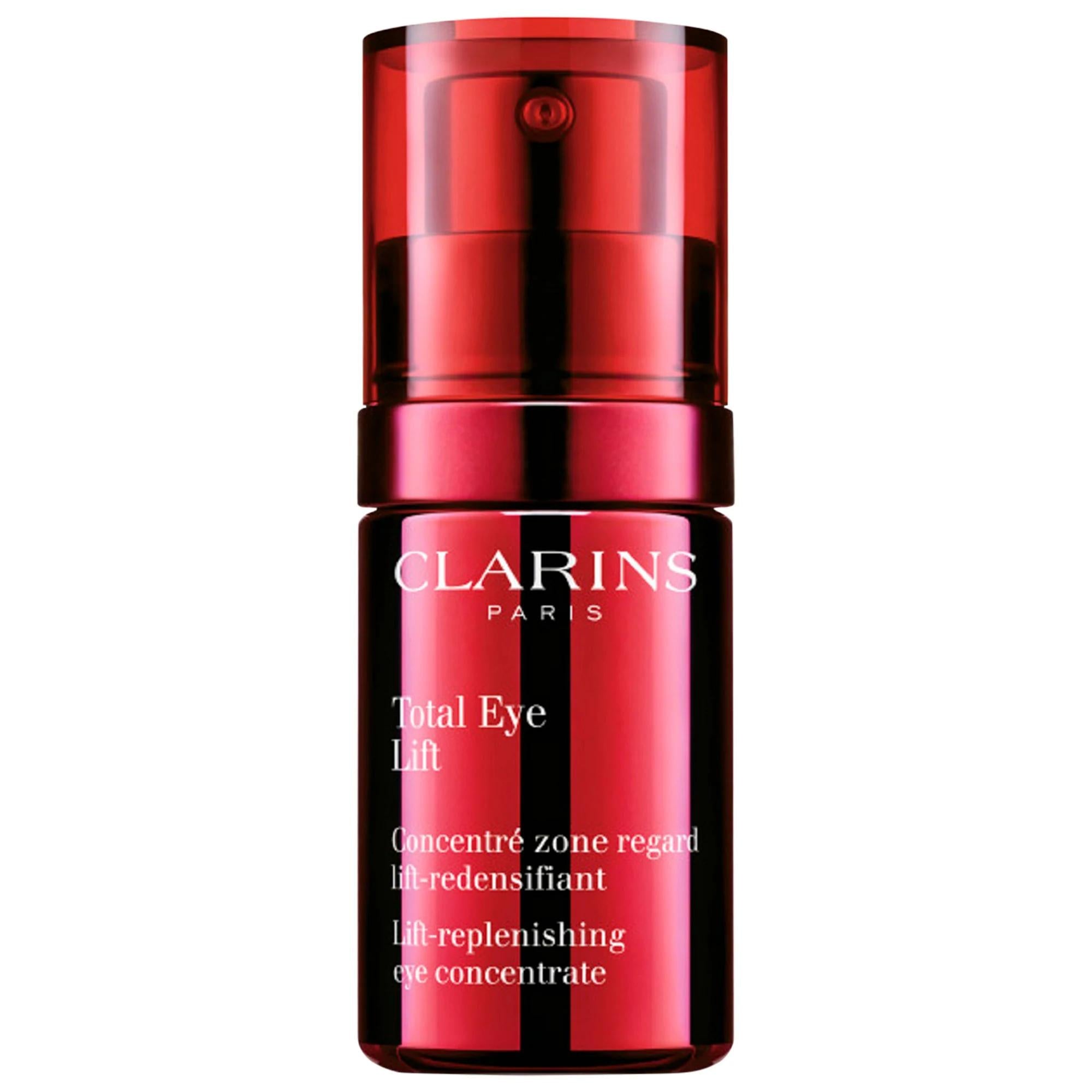 Clarins Total Eye Lift Firming & Smoothing Anti-Aging Eye Cream - Natural Skincare for Lift and Firm Eye Area, Reduce Fine Lines and Wrinkles