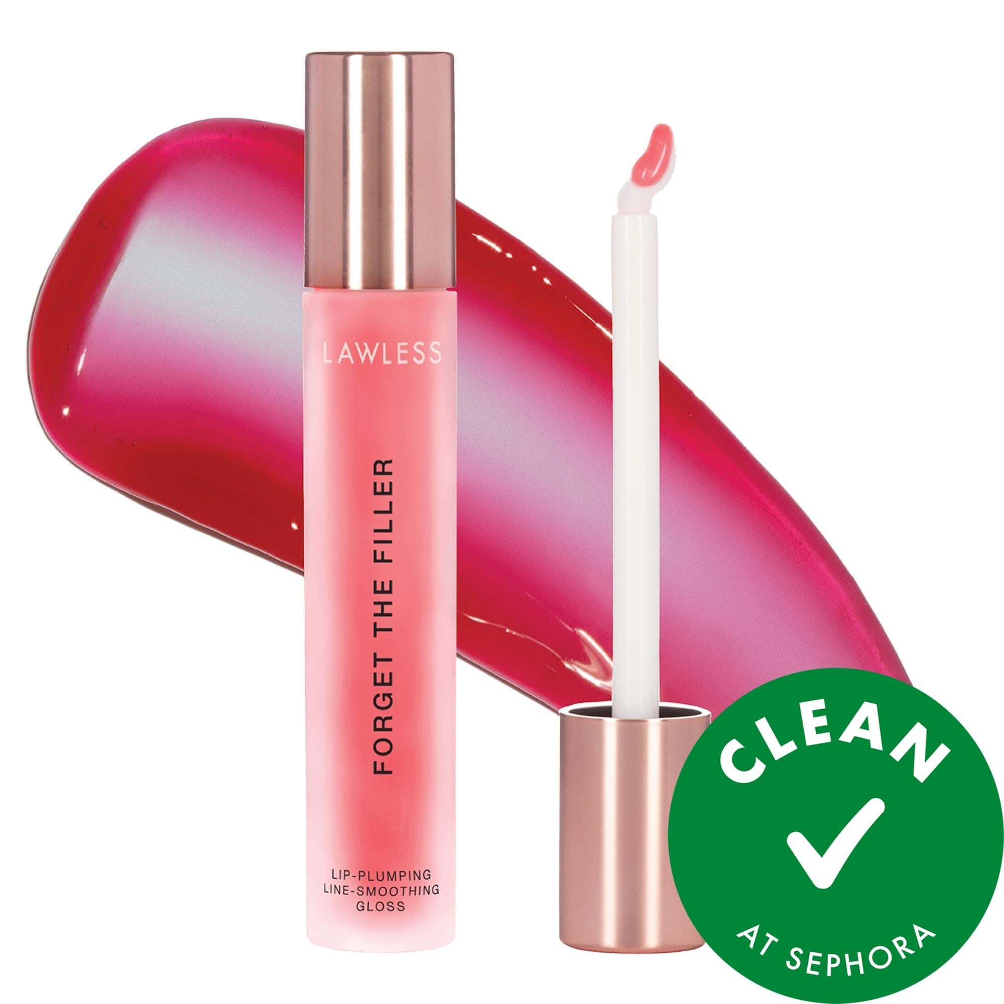 Forget The Filler: Jumbo Queen Size Lip Plumper Gloss - Volumizing Hyaluronic Acid & Shea Butter for Fuller, Smoother Lips