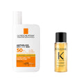 La Roche Posay Skincare and Haircare Set with Kerastase - Sun Protection & Nourishing Haircare Benefits