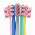 Curaprox CS 12460 Velvet Manual Toothbrush for Adults - Soft Bristle Toothbrush for Gentle Cleaning
