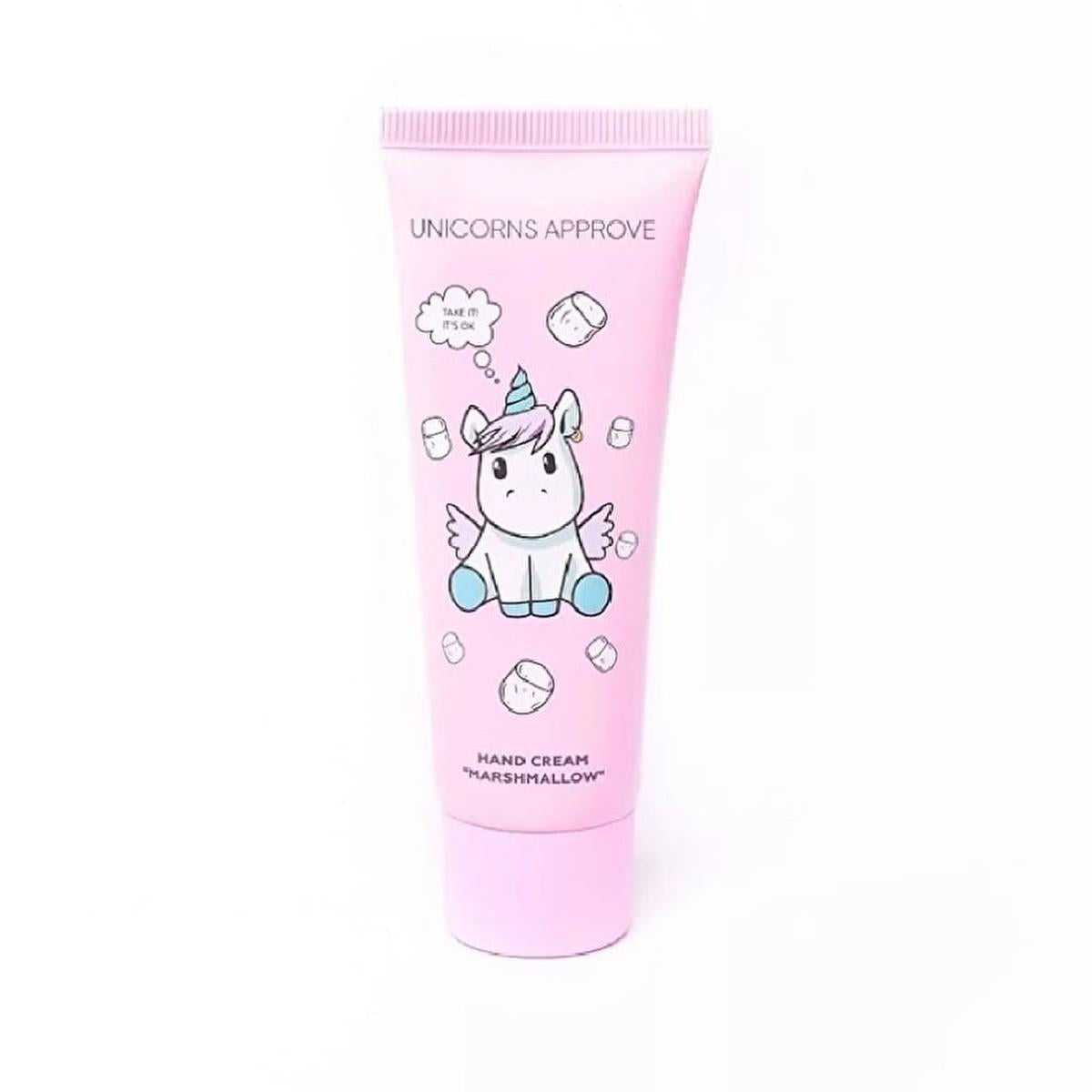 Soda Unicorns Hand Cream Marshmallow Moisturizing Cream - Non-greasy Lotion, Scented Body Care, 50ml