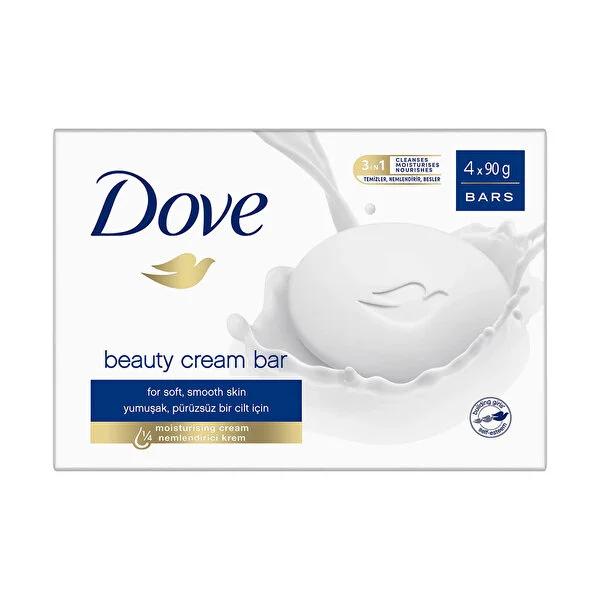 Dove Original Cream Bar Soap: Gentle, Moisturizing, & Sulfate-Free - Face, Hand & Body Cleanser - Dermatologist Recommended