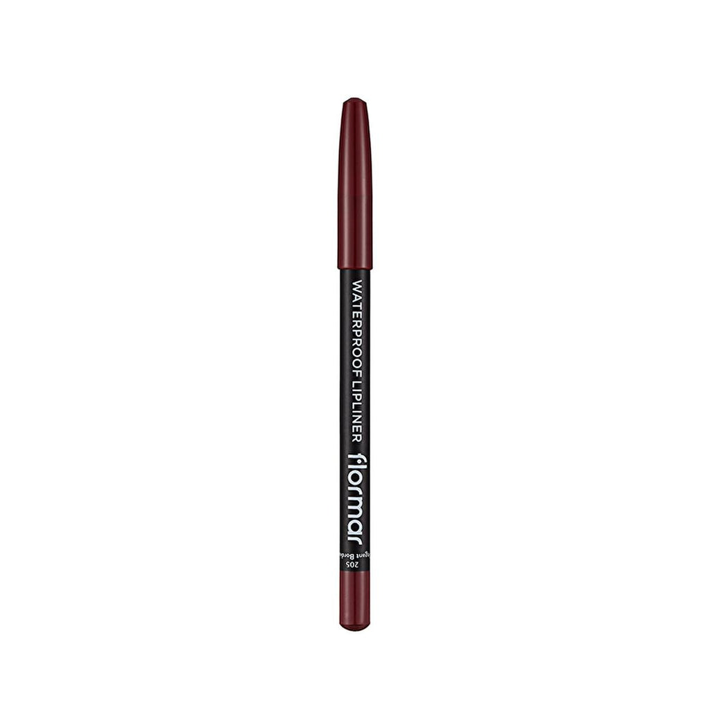 Flormar Waterproof Matte Lip Liner - Long Lasting, High Pigment Density