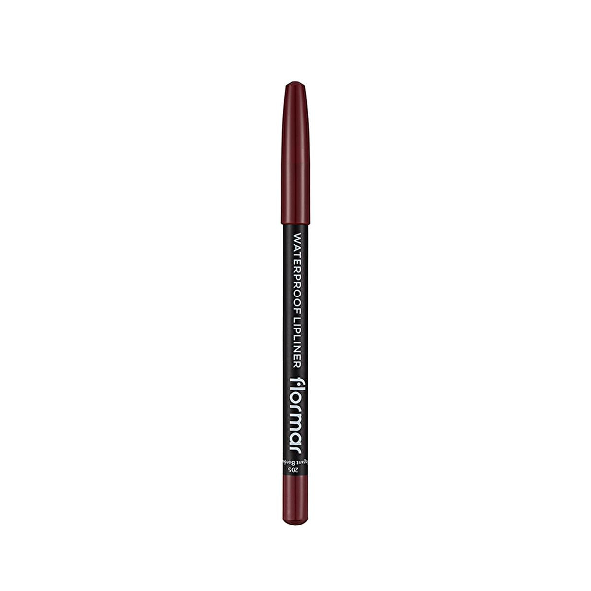 Flormar Waterproof Matte Lip Liner - Long Lasting, High Pigment Density