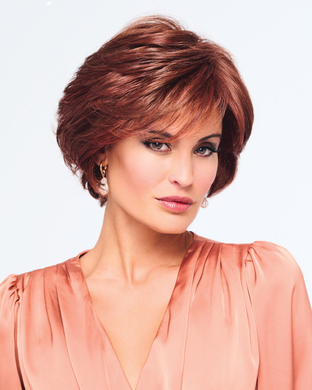 Raquel Welch Captivating Canvas Chin Length Layered Wig by HairUWear, Average Size Cap, RL51/61 Iced Granita