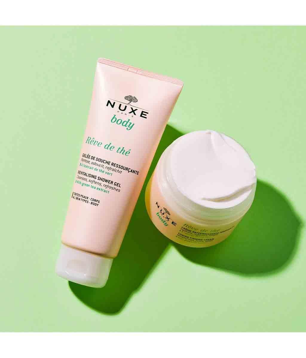 Nuxe Body Reve De The Revitalising Shower Gel - Natural, Energizing Fragrance & Gentle Skincare