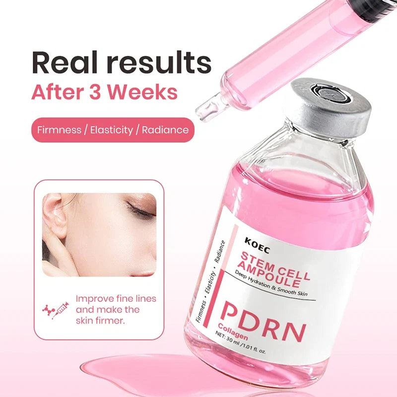 PDRN Salmon DNA Facial Serum Nourishing Control Stem Cell Ampoule Essence Smoothing Glow Boosting Skin-firming Korean Skin Care