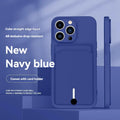 Mobile phone case card slot  for iphone 16 15 14 13 12 11 pro max mini plus silicone  soft tpu Credit card  bag cover case