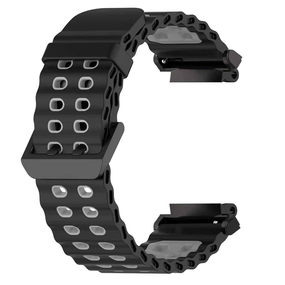 Breathable Silicone Band For Huami Amazfit T-Rex 3 2 Wrist Bracelet Colorful Marine Strap For Amazfit T-Rex Sport Watchband Belt