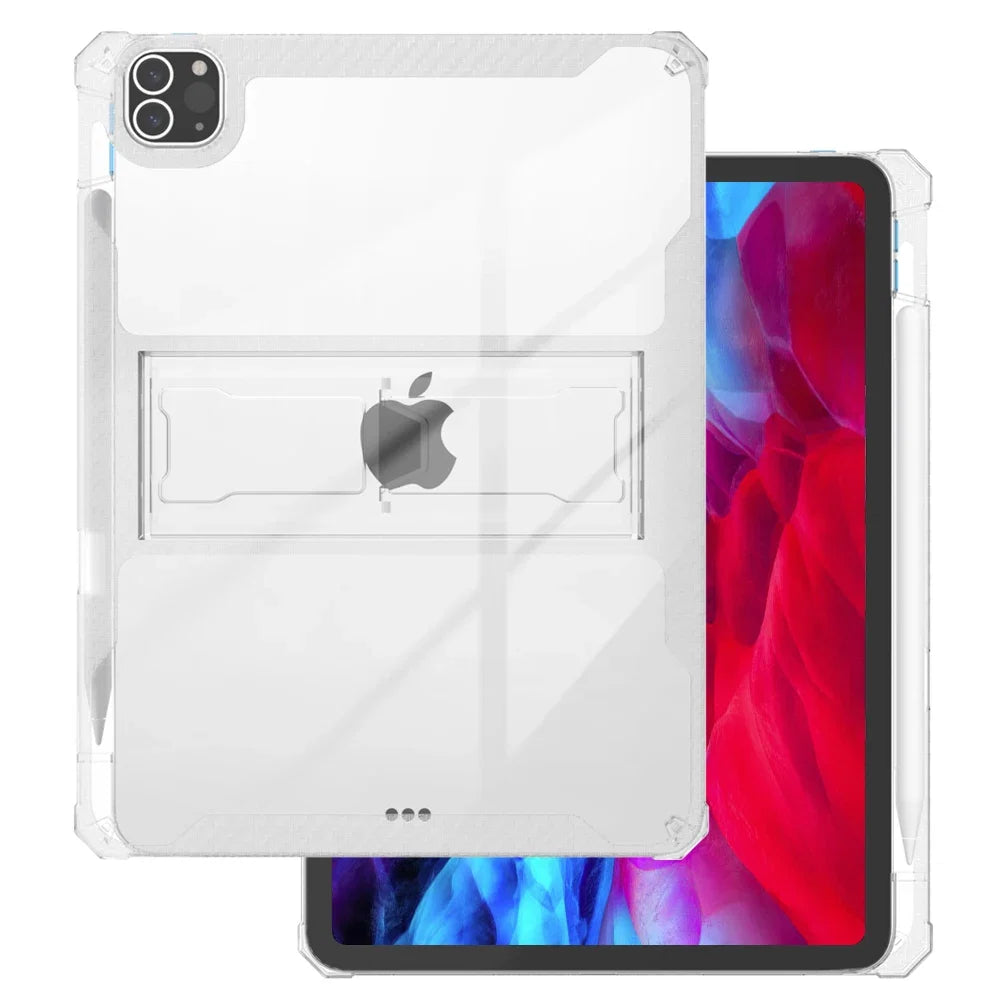 iPad Case 2022 Pro 11 10th Generation 10.9 Air 5 4 10.2 7/9th 2021 Mini 6 10.5 2018 9.7 5th 6th 12 9 Transparent Cover Funda