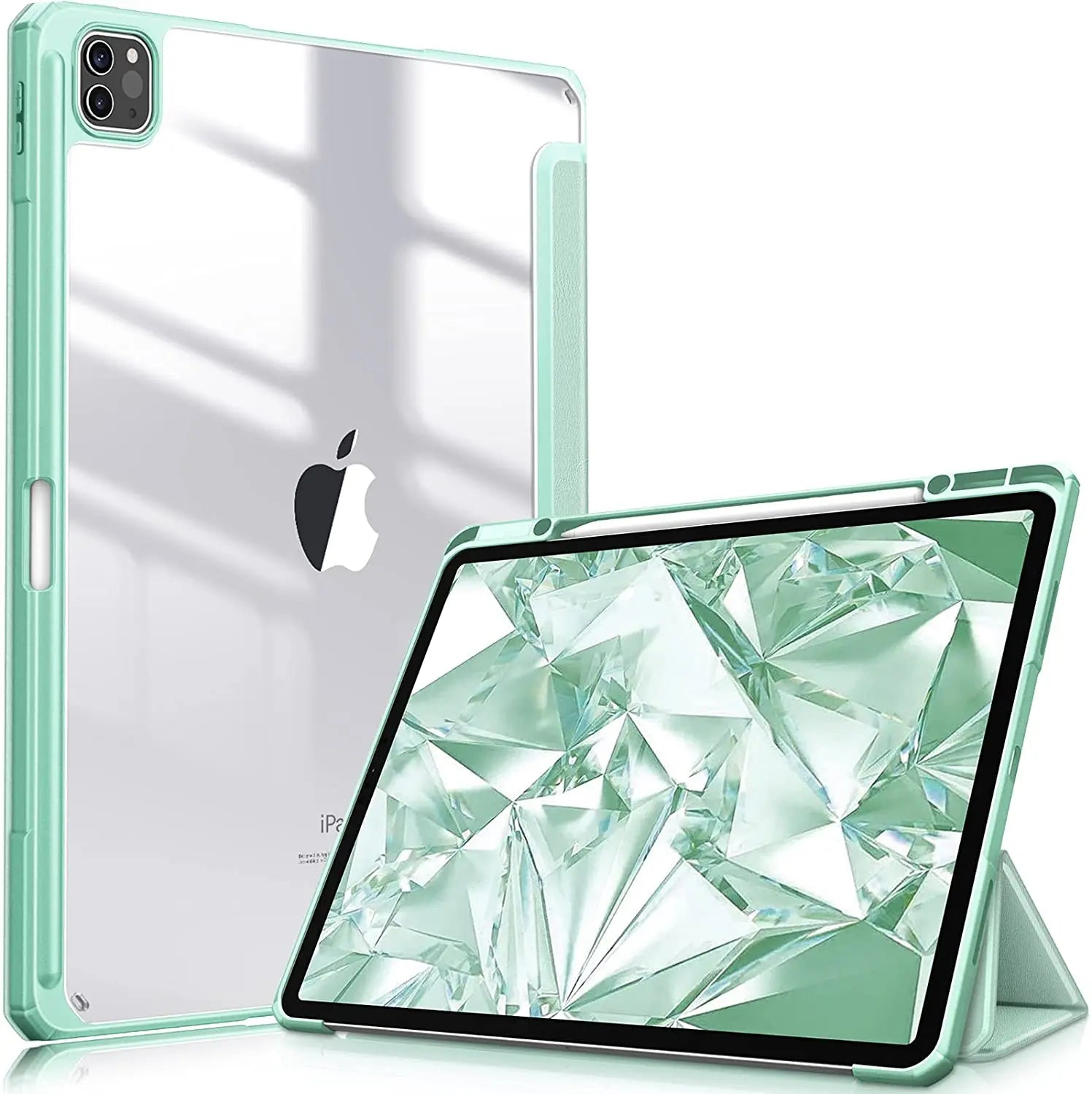 iPad Case 10.2 9th 8th 7th 10 10th Generation Pro 11 13 2024 12.9 2022 Cover Pencil Holder Funda For iPad Air 5 4 10.9 Cases