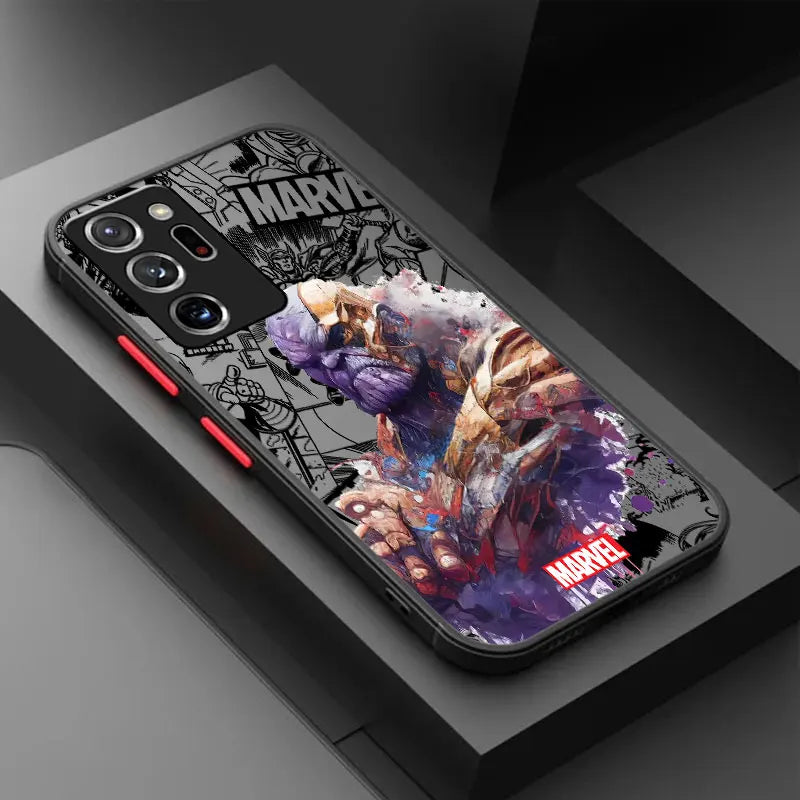 Spidermann Ironmann case for Samsung Galaxy Note 10 Plus 8 9 S21 S22 S23 S24 Ultra Note 20 Ultra
