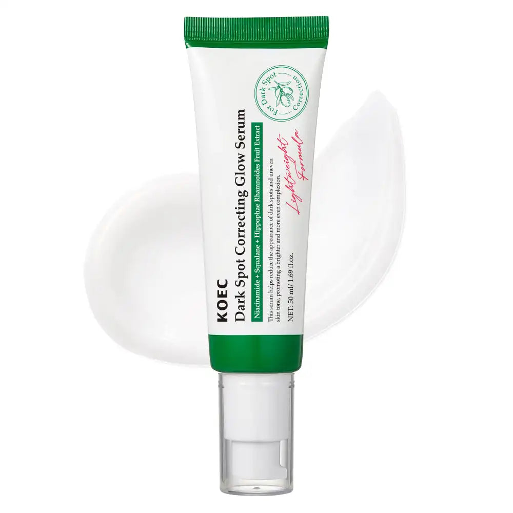 50ml Dark Spot Correcting Glow Serum Hydrating Soothing Brightening Even Skin Tone Improve Elasticity Niacinamide Squalane