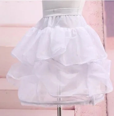 New Year Christmas Party Embroidered Sticker Tailcoat Flower Girl Part Dress