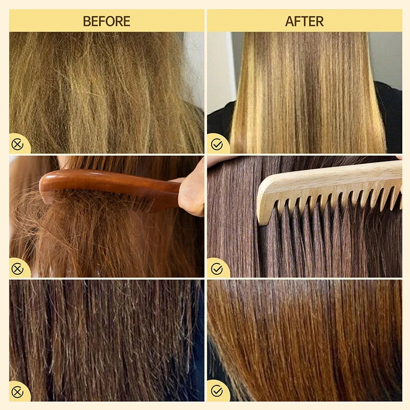 PURC 8 Seconds Repair Damaged Hair Mask Smoothing Soften Deep Conditioner Keratin Hair Treatment Strengthens Hair Care Product
