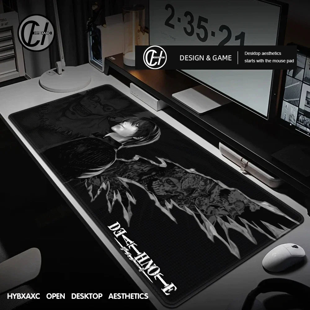 DEATH NOTE Mousepad INS Tide Large Thickened Mouse Pad Oversized Gaming Keyboard Notebook Table Mat for PC Computer Table
