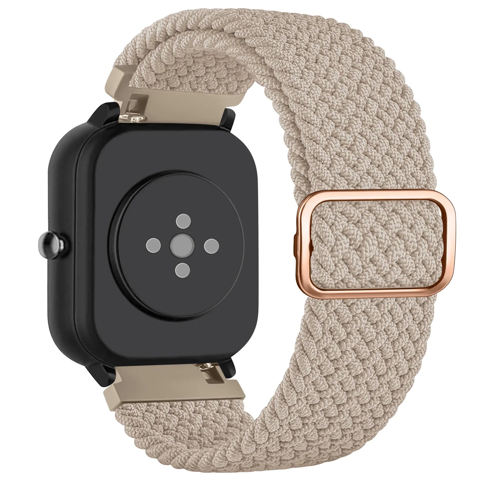 Elastic Braided Band For Amazfit GTS 2 4 Mini/GTR 42mm/GTS 2 3 2e/Bip youth/Bip S Lite/Bip Pace Lite/Bip U/Bip 3 Pro Strap Band