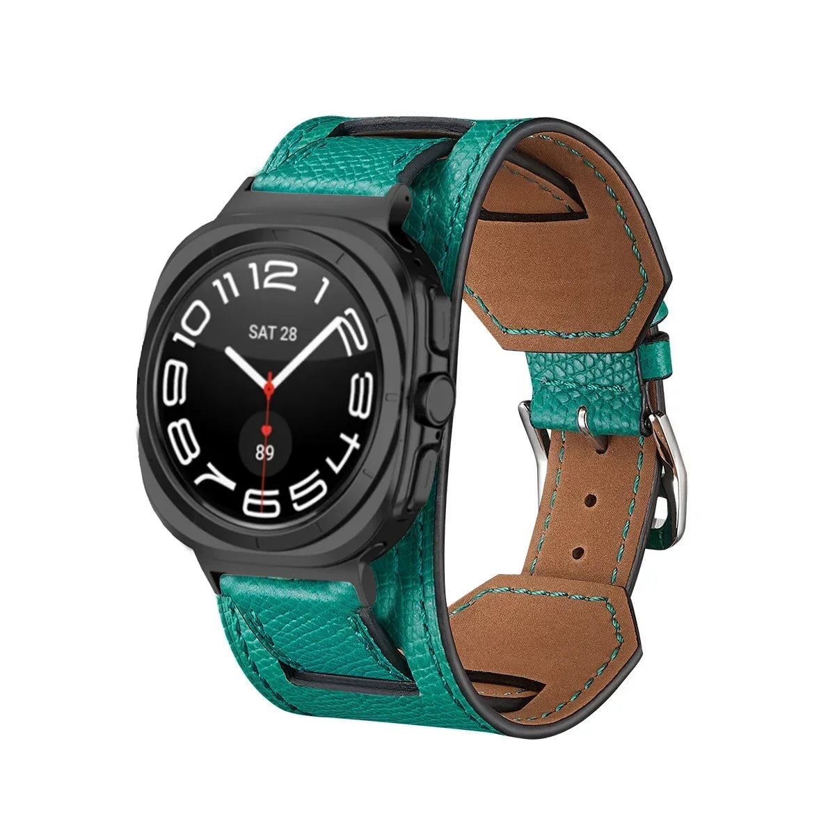 Premium Leather Band For Samsung Galaxy Watch Ultra 47mm Comfortable Bracelet Accessories Samsung Galaxy Watch 7 Ultra Wristband