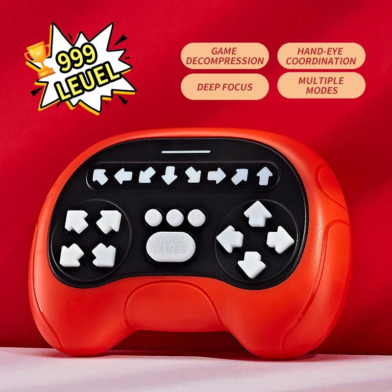 Fast Music Rhythm Quick Push Game - Finger Dance Handheld Game for Hand-Eye Coordination - Halloween/Thanksgiving/Christmas Gift
