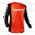 Giant Mountain Bike Jersey MTB Enduro off Road Shirt Downhill Sportswear Motorcycle T-shirt Long Sleeve Riding T-shirt