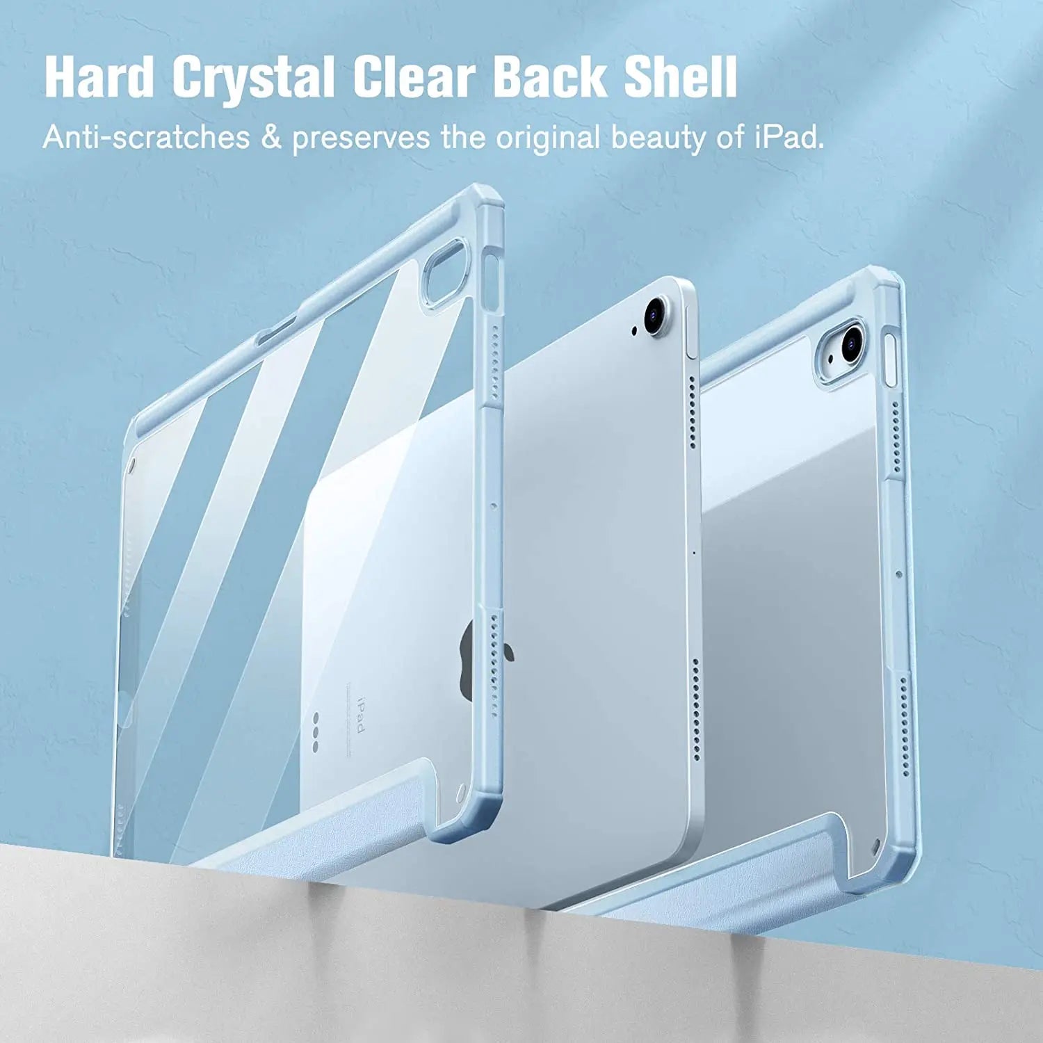 iPad Case 10.2 9th 8th 7th 10 10th Generation Pro 11 13 2024 12.9 2022 Cover Pencil Holder Funda For iPad Air 5 4 10.9 Cases