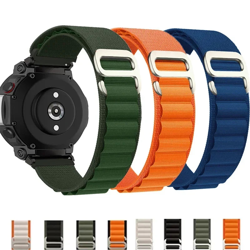 Trail Loop Nylon Strap For Huami Amazfit T-REX 3/2 Smart Watch Band Sports Bracelet For Xiaomi Amazfit T-Rex/T Rex Pro 2 Correa