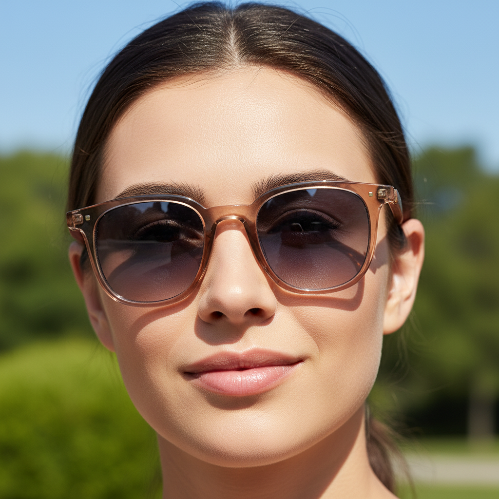 Men’s Vintage PC Frame Sunglasses - Classic Brand Driving Eyewear with Coating Lens