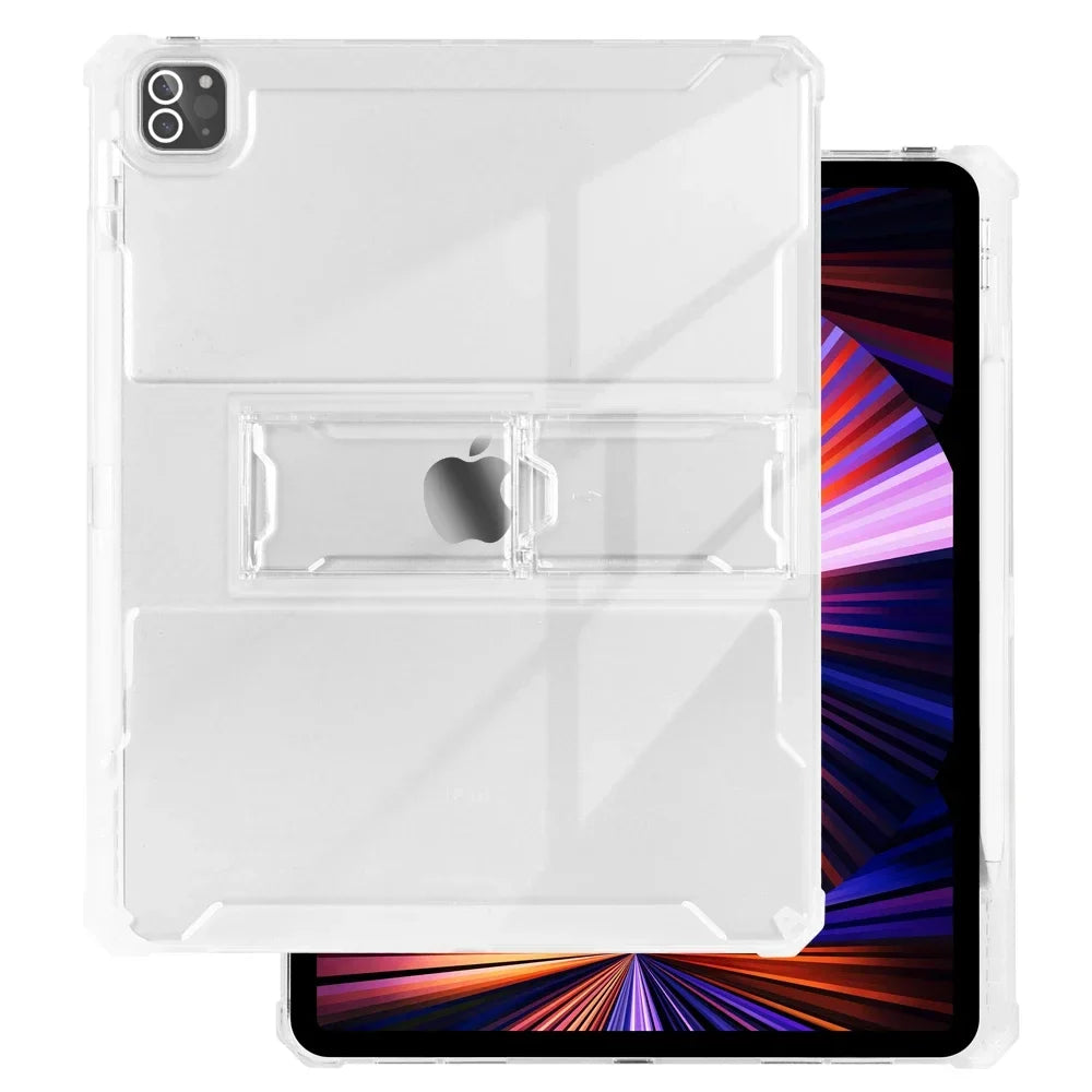 iPad Case 2022 Pro 11 10th Generation 10.9 Air 5 4 10.2 7/9th 2021 Mini 6 10.5 2018 9.7 5th 6th 12 9 Transparent Cover Funda