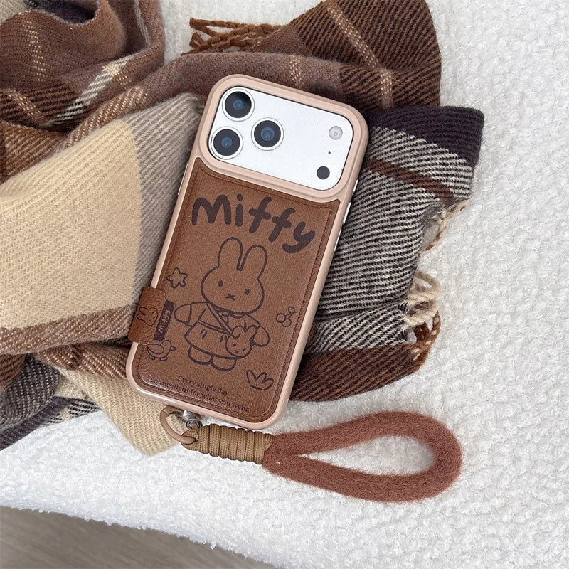 Kawaii Miffy Rabbit iPhone Case