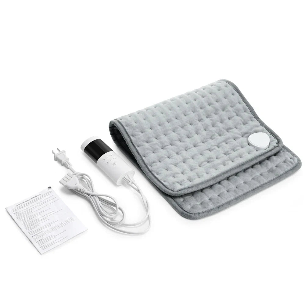 9 Level 4 Mode Timer 30X60cm Electric Heating Pad Blanket Hot Heated Pad for Abdomen Shoulder Knee Legs Winter Warm Washable