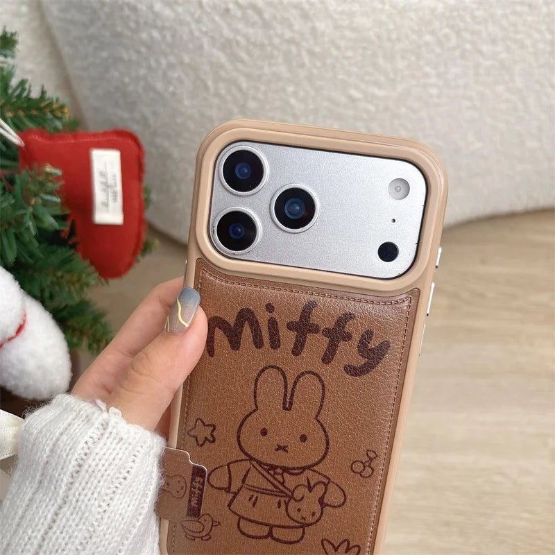Kawaii Miffy Rabbit iPhone Case