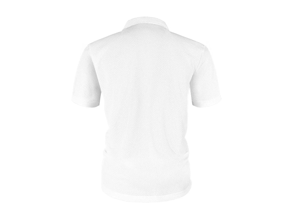 Cool Breeze Men’s Summer Ice Silk Lapel Pocket Polo Shirt