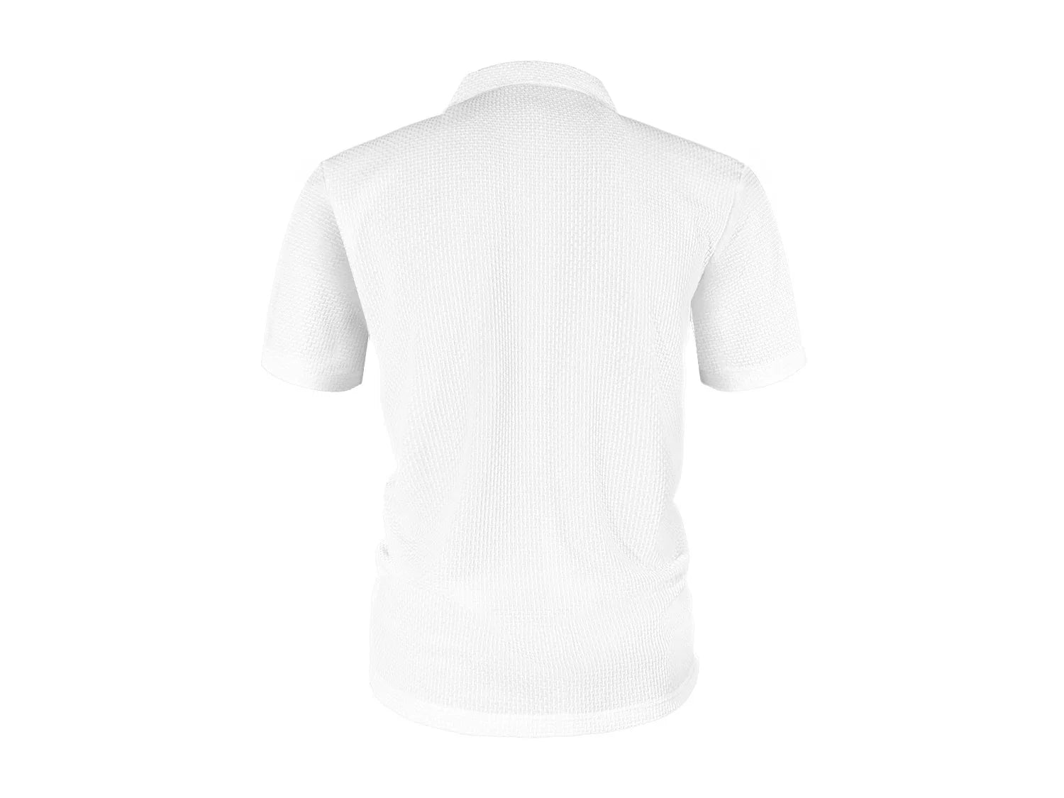 Cool Breeze Men’s Summer Ice Silk Lapel Pocket Polo Shirt