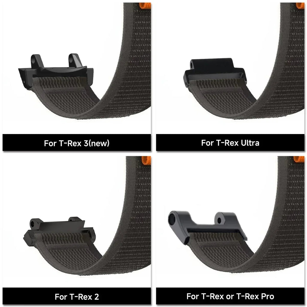 Trail Loop Nylon Strap For Huami Amazfit T-REX 3/2 Smart Watch Band Sports Bracelet For Xiaomi Amazfit T-Rex/T Rex Pro 2 Correa