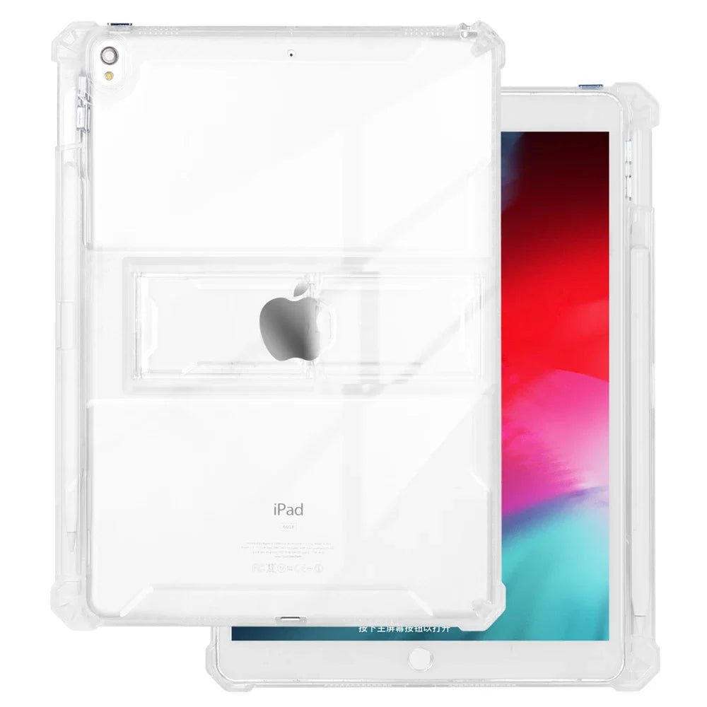 iPad Case 2022 Pro 11 10th Generation 10.9 Air 5 4 10.2 7/9th 2021 Mini 6 10.5 2018 9.7 5th 6th 12 9 Transparent Cover Funda