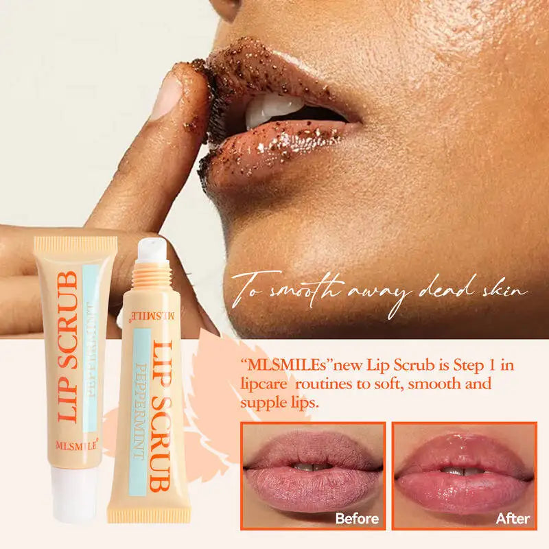 MLSMILE Scrub Set Exfoliating Dead Skin Lightening Lines Lip Balm 4-Pack 2025 new