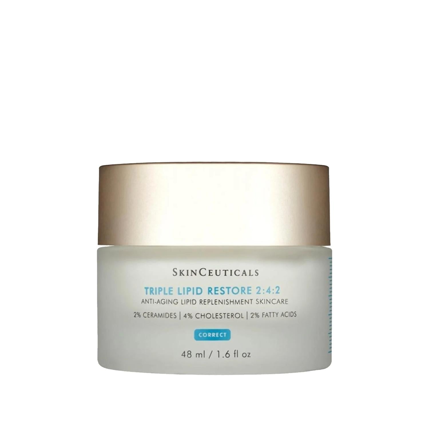 Skinceuticals Triple Lipid Restore 2:4:2 Anti-Aging Moisturizing Cream - Restores Lipid Barrier, Reduces Signs of Aging