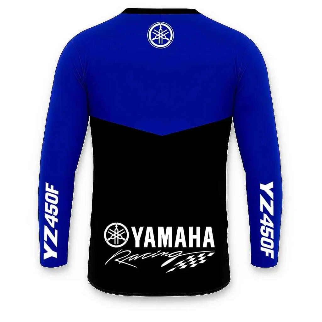 Yamaha New MXGP Super Motocross Racing Jersey Men And Women Oversized Breathable And Quick Drying Motorcycle Riding T-Shirt
