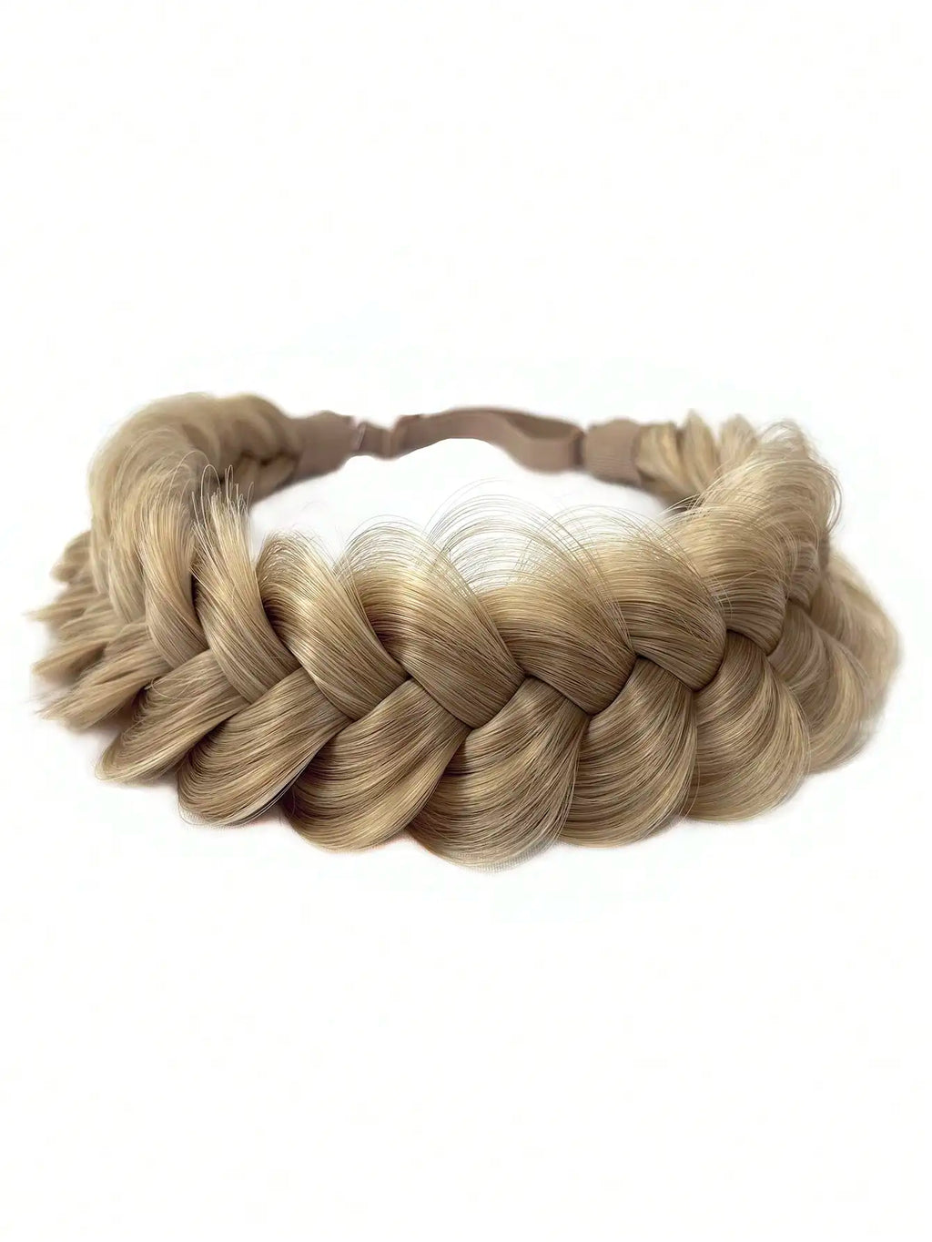 1pcs Hand Knit Braid Hair Twist Headband Synthetic Braids Elastic Adjustable Hairpiece Hair Accessories for Women Girls Festival