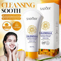 SADOER Gold Marigold Facial Cleanser Moisturizing Oil Control Anti Acne Deep Cleansing Anti-aigng Face Wash Foam Facial Cleanser