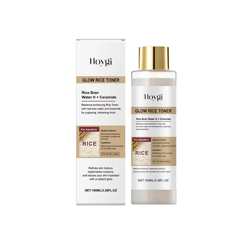 Peel Shot Ampule Set Rice Toner Moisturizing Facial Essence Glowing Skin Water-oil Balancing Essence Revitalizing Skin Dullness