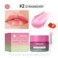 Lakerain Lip Sleeping Mask Smooth Creamy Texture Dual-Color Formula Overnight Hydration Non-Sticky Natural Protection Lip Mask