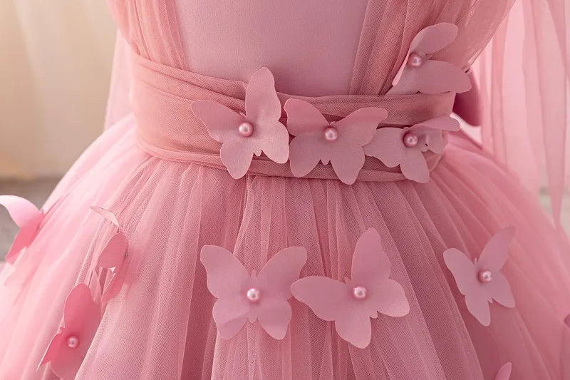 Toddler & Little Girls Birthday & Party Butterfly Dress