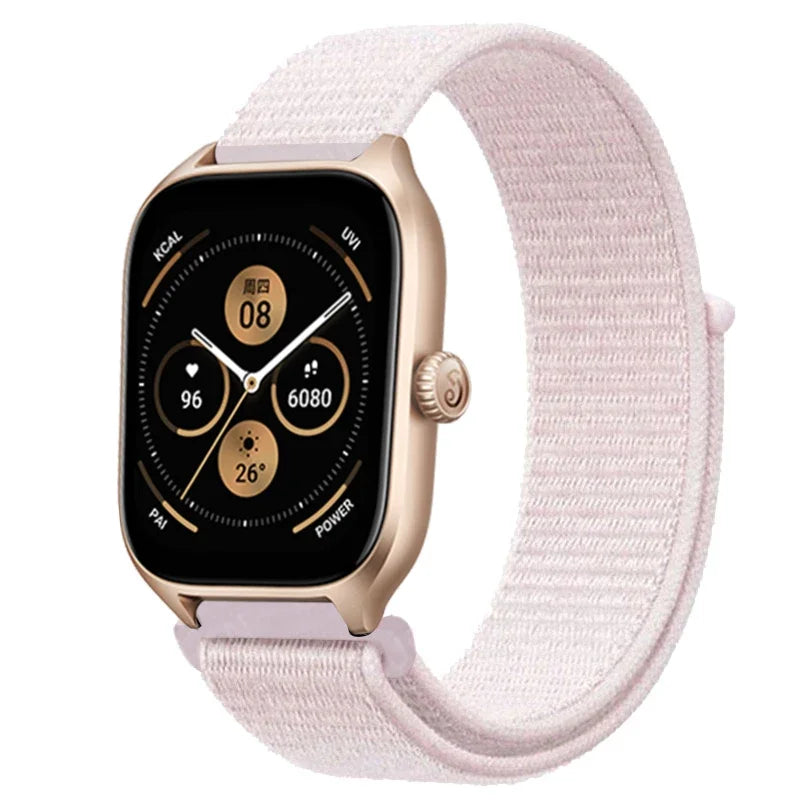 Loop Band For Amazfit GTS 4/3/2/2e Mini/GTR 4/3/Pro/GTR2/47mm/stratos Nylon 20mm/22mm Watch Bracelet Amazfit bip-U-S-lite strap