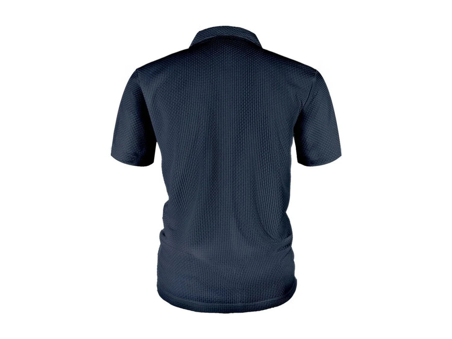 Cool Breeze Men’s Summer Ice Silk Lapel Pocket Polo Shirt