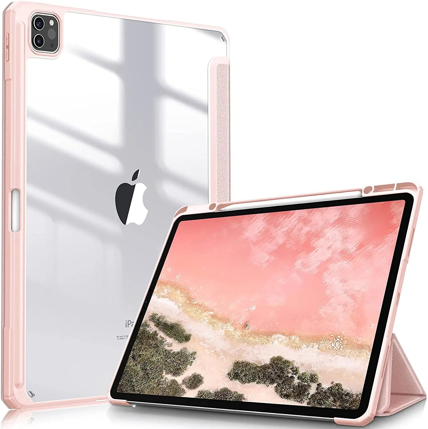 iPad Case 10.2 9th 8th 7th 10 10th Generation Pro 11 13 2024 12.9 2022 Cover Pencil Holder Funda For iPad Air 5 4 10.9 Cases