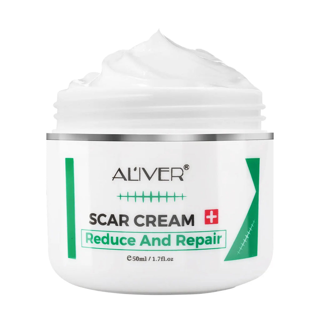 ALVER Acne Scar Stretch Marks Remover Cream Skin Repair Acne Black Dots Spots Acne Treatment Blackhead Bleaching Cream 50ml