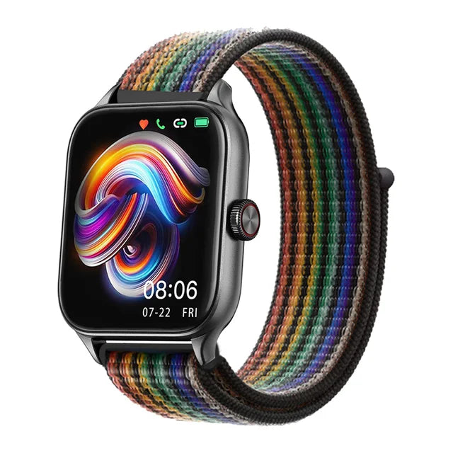 20mm 22mm Nylon Loop Band For Amazfit GTS 4/3/3pro/2e/GTS 2 Mini/GTR 4 47mm/GTR 2/Stratos 2 3 Strap For Amazfit Bip 3 Pro Correa