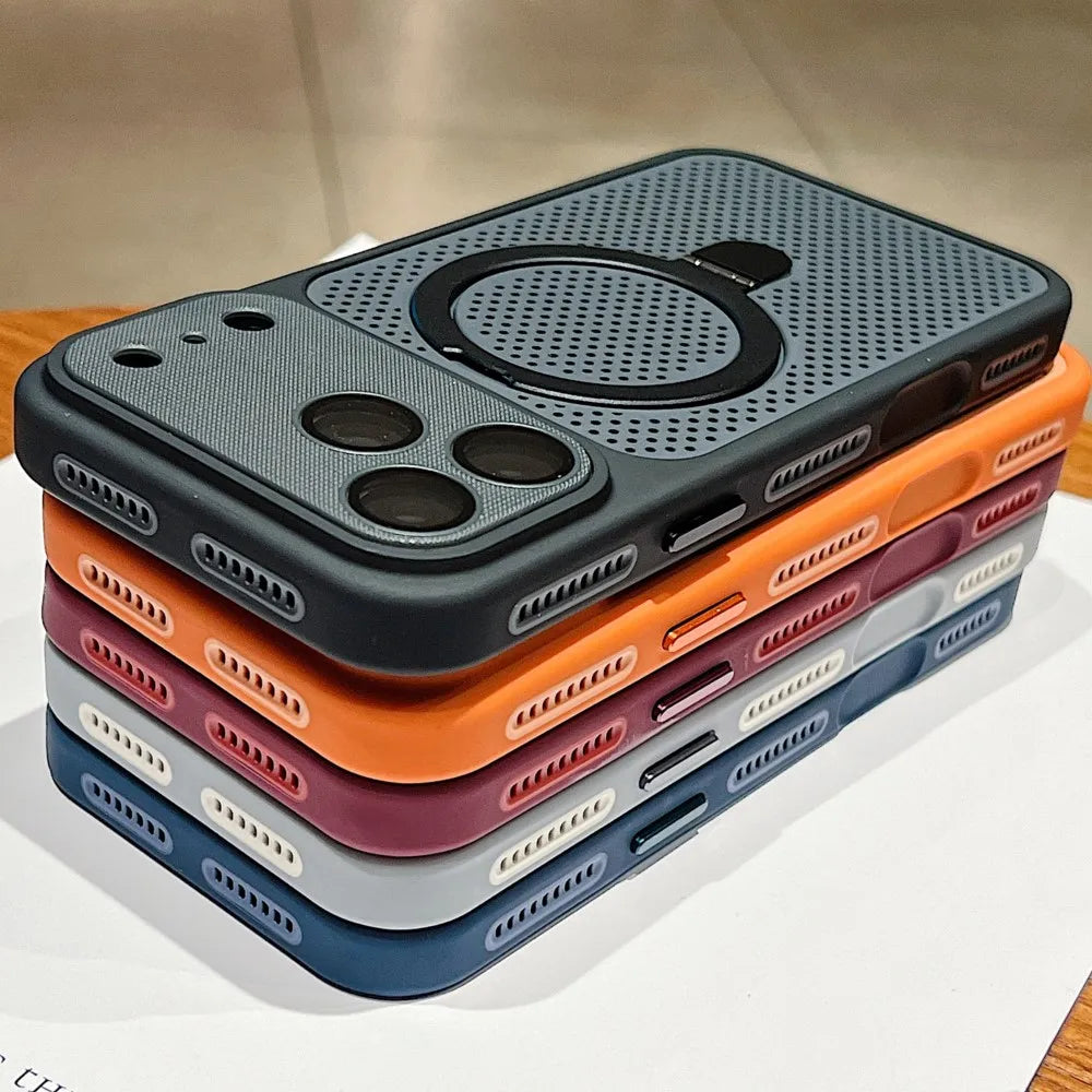 CoolArmor Mesh – Magnetic Stand iPhone Case